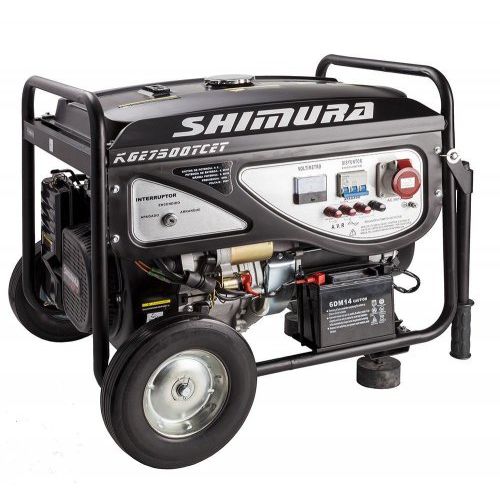 GRUPO ELECTROGENO SHIMURA 6500W TRIFAS KGE7500TCET