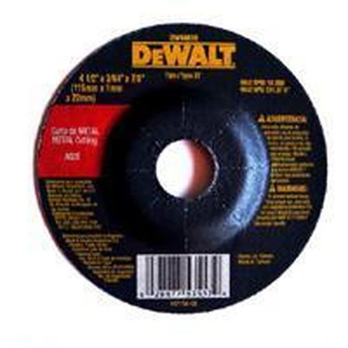 DISCO DEWALT 115*1.6MM DW44601 PL. CORTE MET.