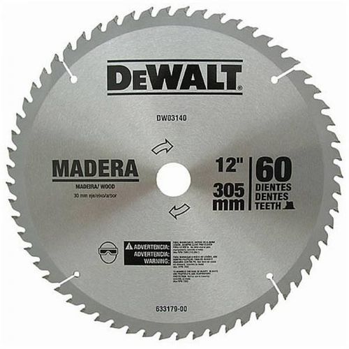 HOJA DE SIERRA DEWALT 12  60DTES. DW03140