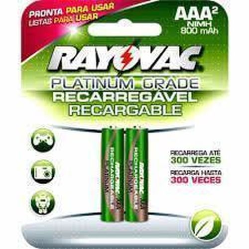 PILAS RECARGABLES RAYOVAC AAA  X 2 UN