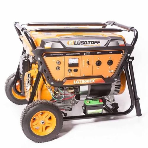 GRUPO ELECTROGENO LUSQTOFF 7500W 220V CON MANIJA