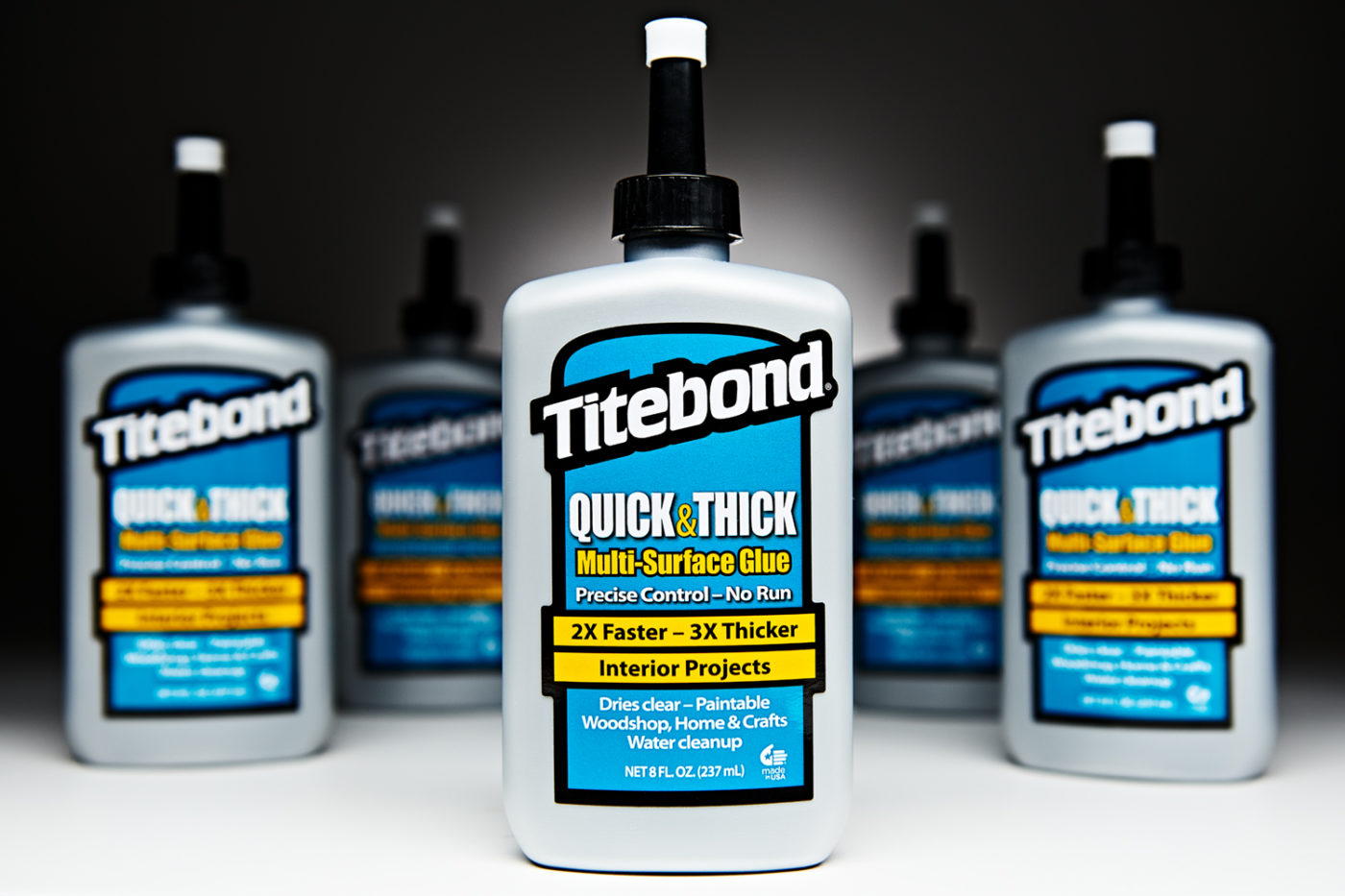 TITEBOND QUICK & THICK 8OZ. 236ML. PEGAMENTO RAPIDO PROFESIONAL