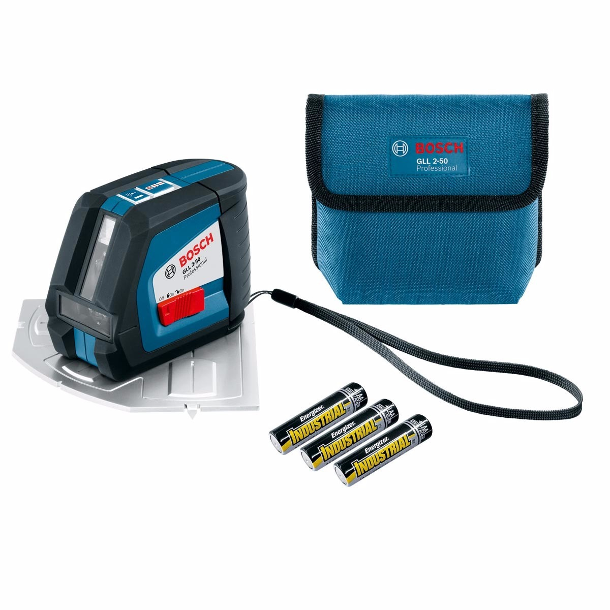 NIVEL LASER BOSCH GLL 2-50 LINEAS CRUZADAS