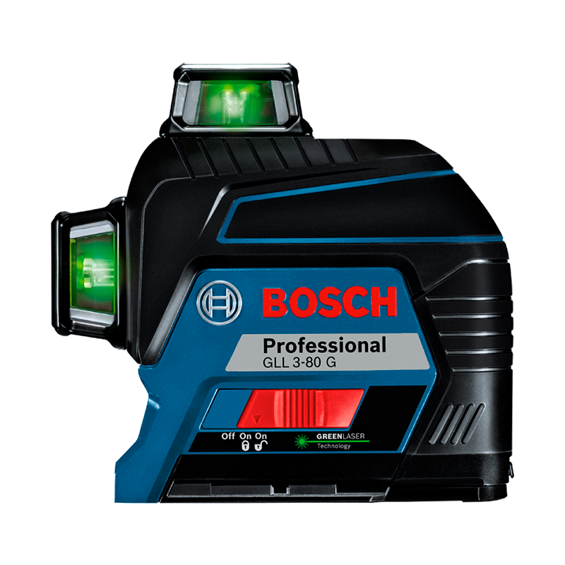 NIVEL LASER BOSCH GLL 3-80 G 30 MT CON MALETIN 063300