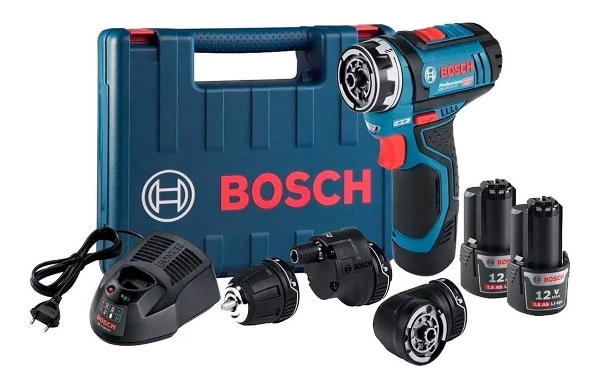 FLEXICLICK BOSCH 4 EN 1 GSR 12V-15FC