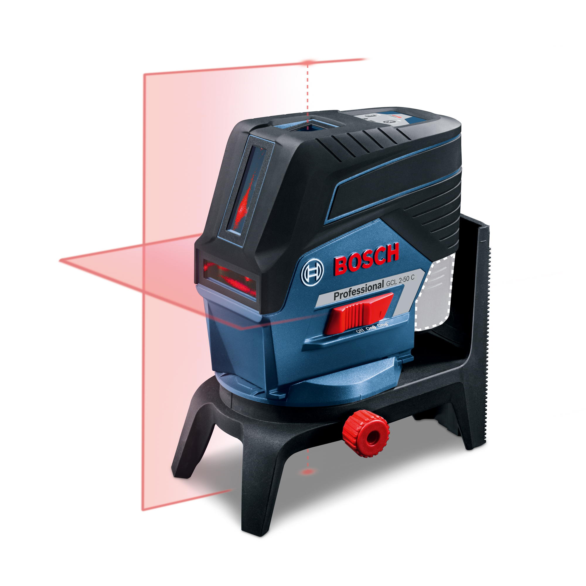 NIVEL LASER BOSCH GCL 2-50 C CON SOPORTE RM 2 Y MALETIN