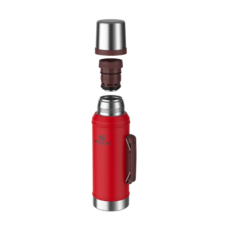 TERMO CLASICO STANLEY 2021 0.95LT ROJO LAVA