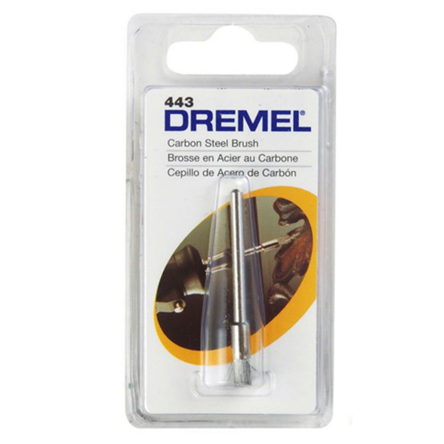 CEPILLO DREMEL DE ACERO DE CARBON 443 1/8