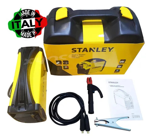 SOLDADORA STANLEY 130 AMP SIRIO 140 CON MALETIN