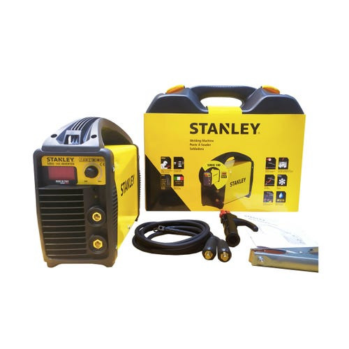 SOLDADORA STANLEY 130 AMP SIRIO 140 CON MALETIN