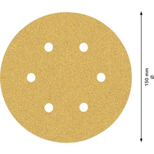 DISCO DE LIJA BOSCH 150 MM GR60 POR UNIDAD EXPERT 900918