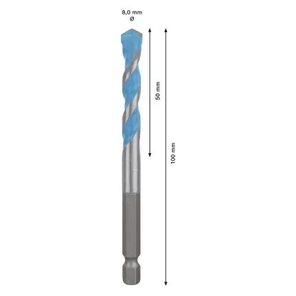 MECHA MULTICONSTRUCTION BOSCH 8*100MM 2608900581