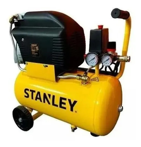 Compresor De Aire Portatil 1,5 Hp 8 Bar 6 Lts Stanley 220 V