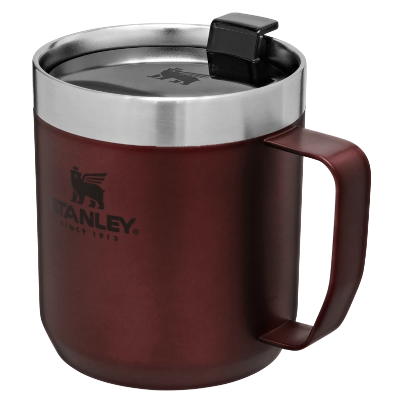 TAZA STANLEY CAMP MUG 354ML ROJO WINE