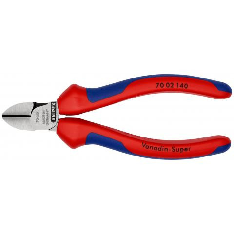 ALICATE KNIPEX 140MM CORTE OBLICUO 70-02-140