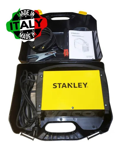 SOLDADORA STANLEY 130 AMP SIRIO 140 CON MALETIN