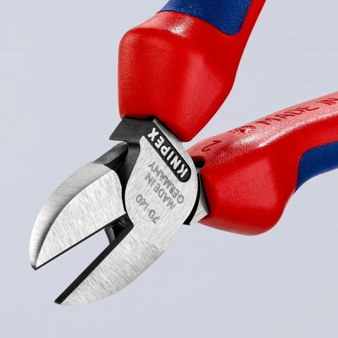 ALICATE KNIPEX 140MM CORTE OBLICUO 70-02-140