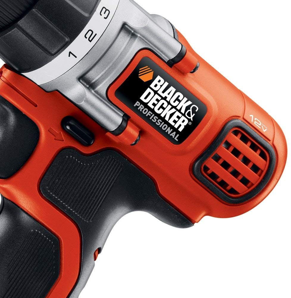 TALADRO/ATORN BLACK & DECKER 10MM 12V LITIO LD112